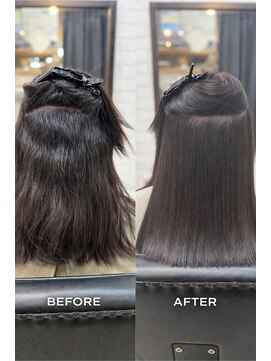 ビート(Beat) ビートヘアー式 髪質改善ストレート＋カラー