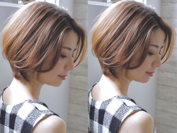 エピローグ(epilogue)の写真/大人女性に似合う洗練されたショートを実現◎お客様の骨格や頭の形に合わせた"似合わせ"を実現します！
