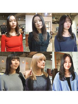 ニードジェリコ(NEED JERICHO)の写真/軽やかでお洒落にキマる顔周りの似合わせカットが大人気!トレンド感のあるレイヤーカットはJERICHOにお任せ