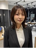 外ハネボブくびれボブ
