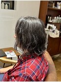 メンズボブ/ニュアンスパーマ/メンズボブパーマ