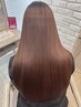 秋月限定☆髪質改善成分トステア配合！ツヤ髪ストレート￥15,400～→￥12,100
