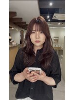 ロアバイチェリーコークウブ(Loa by CHERRY COKE ubu) ロングレイヤーゆるっと巻き