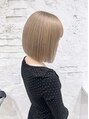 ラシック(Rachic)&nbsp;切りっぱなし×ハイトーンボブ♪今っぽいバランスが可愛い☆