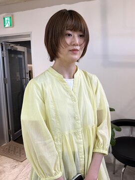 フィット 千葉(fit) レイヤー/マロンベージュ