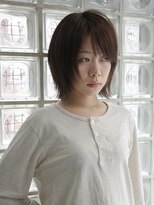 ネロ ヘアアンドライフストア 渋谷(NERO HAIR AND LIFESTORE)&nbsp;【 松井 隆人 】レイヤーボブ 流しバング 顔周りレイヤー