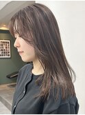 【SANA】透明感ラベンダーアッシュカラー