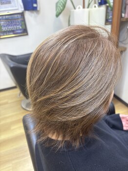 リュイール(Luire)の写真/ショートからロングまで再現性の高いカットが好評!入賞歴の技術で忙しい方も扱いやすい髪に!