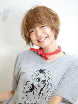 アース 高崎店(HAIR & MAKE EARTH) 技あり愛されショート【EARTH高崎店】