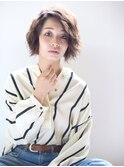 堀江/大人クールなネオソバージュでクラシカルスタイル♪