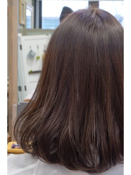 ヘア アトリエ アネロ(ANELLO) ミディアム　グレージュ