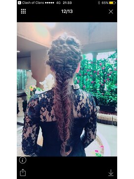 カトオノ ヘアー クリエイト(KATONO HAIR CREATE) あみこみアレンジ