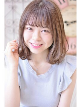 メイズ(MAZE) 【メイズ東中野・鍛原志行】束感パッツン×外ハネミックスカール