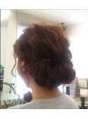 【HY hair works】まとめ髪☆パーティーヘアアレンジ
