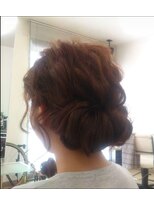 HYヘアワークス(HY hair works) 【HY hair works】まとめ髪☆パーティーヘアアレンジ