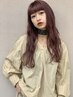 人気No.1 似合せカット＋透明感カラー＋[SHISEIDO]or[TOKIO]トリートメント 