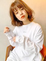 アンアミ キチジョウジ(Un ami Kichijoji)&nbsp;【unami】ナチュラルパーマ×ミディアムレイヤー　澤田杏奈