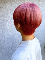 カゼ ダイカンヤマ Kaze DAIKANYAMA&nbsp;コーラルピンク耳掛けハンサムショート