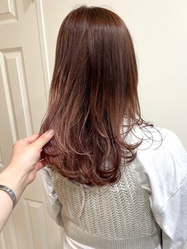 グリーン 渋谷(green) 【MIO】シアーピンク　グラデーション