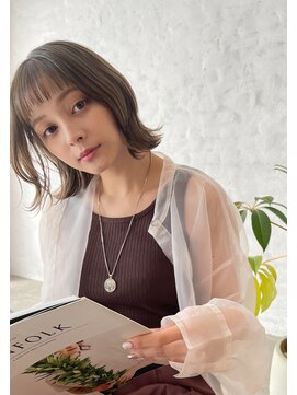 ヘアサロンエム 渋谷店(HAIR SALON M) 外ハネ/くびれ/ボブ/切りっぱなし/ウルフ/ケアブリーチ/渋谷