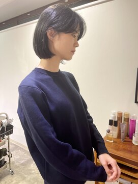 インビテーション 名古屋(invitation) #伸ばしかけボブ