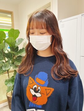 チェレ アズーリ 狭山店(Chere azuri) 【人気急上昇】オシャレカラー★バング&インナーカラー★