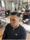 海外大人七三ヘア