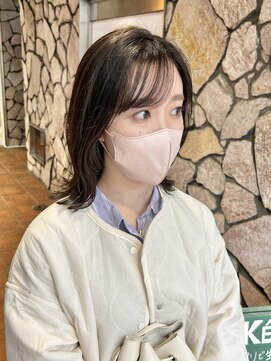 ビーハイブ 仙台駅前店(Behive) 暗髪×ミディアム