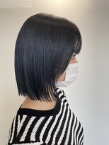 ユーフォリア 新宿通り(Euphoria) 高発色ブルーブラック/ブリーチなしダブルカラー