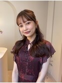 【LICCA 伊崎優李】韓国ヘア/レイヤーカット/前髪/顔まわり