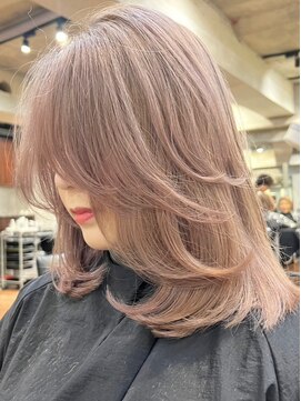 サイン 渋谷(SIGN) 【ミルクティーべージュ】[ケアブリーチ/ハイトーンカラー]