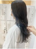 blue◎イヤリングカラー