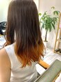 リルア 博多(LIRUA)&nbsp;夏らしいオレンジのグラデーションカラー