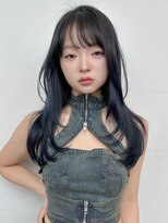 ロンドアンメゾン 原宿(Lond un Maison.)&nbsp;【安岡 大介】韓国レイヤー美髪ロングヘアざくざくワンカール