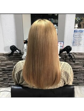 テーラヘアー 牛久店(TELA HAIR) 艶感ブロンド【TELAHAIR牛久】