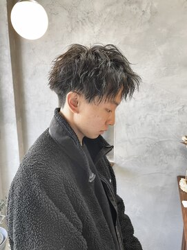 ロンドカスティーヨ 四日市(Lond castillo) 【萩原】ツイストスパイラルパーマ/メンズパーマ/アップバング