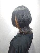 アニュー ヘア アンド ケア(a New hair&care)&nbsp;大人可愛いダブルカラーパープルブラックミニウルフ丸みショート