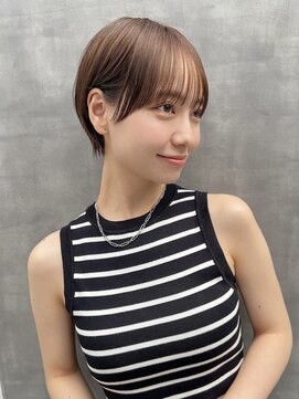 サンド クリア 横浜本店(sand clear) マッシュショート/ショート/ボブ/顔周り/前髪/横浜