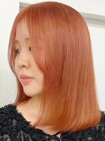 ウィコ 新宿(WICO)&nbsp;コーラルオレンジ[新宿駅/前髪/アンブレラカラー/イメ チェン］