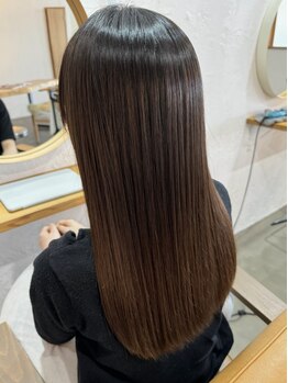 エルメ(ELe:ME)の写真/【本格★髪質改善サロン】髪のダメージを抑えたこだわりの薬剤、技術でナチュラルな仕上がりに導きます♪