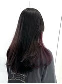 ★レッドバイオレットインナーカラー☆