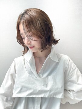 ティファ 銀座(Tiffa) チェリーブラウン/ミニウルフ/デジタルパーマ［銀座］