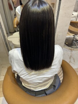 ロンドローズ 名古屋(Lond damaskRose) 顔周り ダブルカラー 名駅 ブリーチ 髪質改善 ボブ 韓国 868