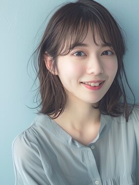ヘアーアンドビュー ティーリタ 蕨(RITA) 髪質改善巻けるストレート×マロンブラウンカラー