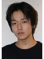 ヘアカロン 熊本本店(Hair CALON) メンズカットセンターパート韓国メンズヘア熊本下通