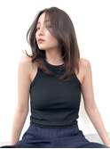 ハイライトバレイヤージュダブルカラーケアプリーチ30代40代
