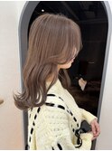 【ハイライトで作る】シアーグレージュ