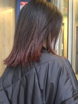 シャロンマルヤマ(SHARON maruyama) グラデーションカラー♪毛先ブリーチ