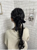 ニュアンス編みおろし