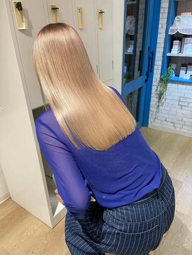 ヘアーメイク コラソン(hair make corazon) 1黒髪ボブルフネビージュ小顔ワンレンダークアッシュ